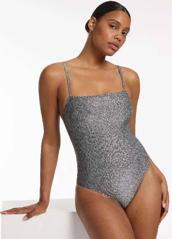 Lumen Minimal Tank One Piece - Silver