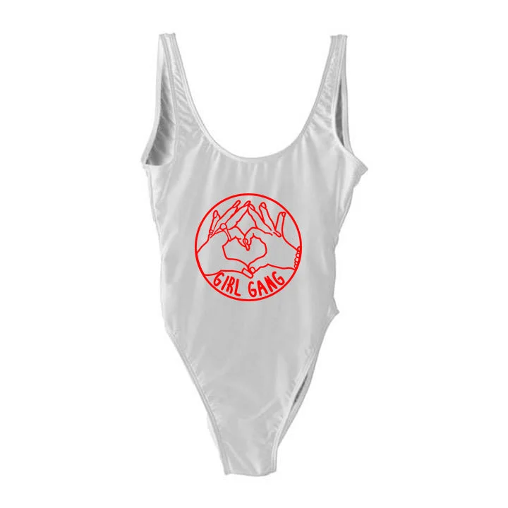 GIRL GANG PRINT [SWIMSUIT]