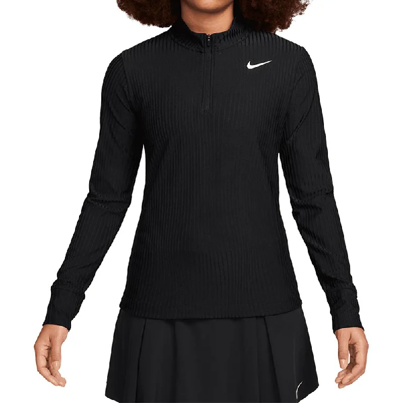 Women's Dri-Fit Advantage Longsleeve 1/4 Zip Tennis Top