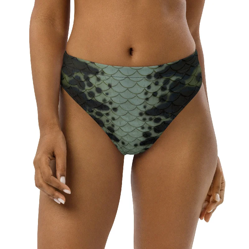 Everglade Recycled High-Waisted Bikini Bottom