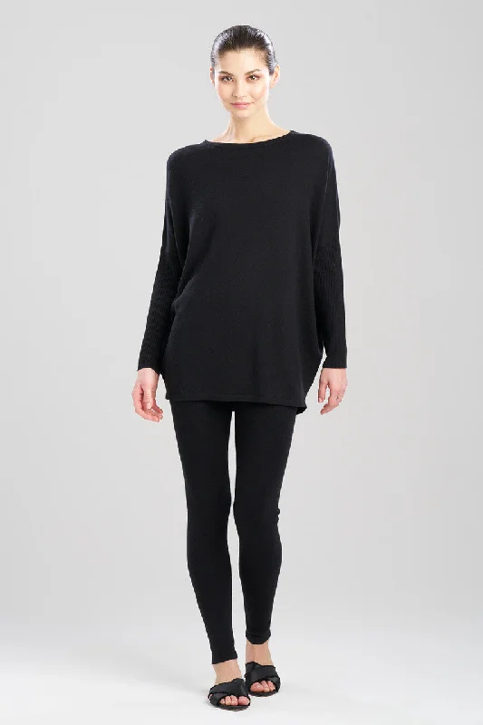 Indulge Boat Neck Long Sleeve Sweater