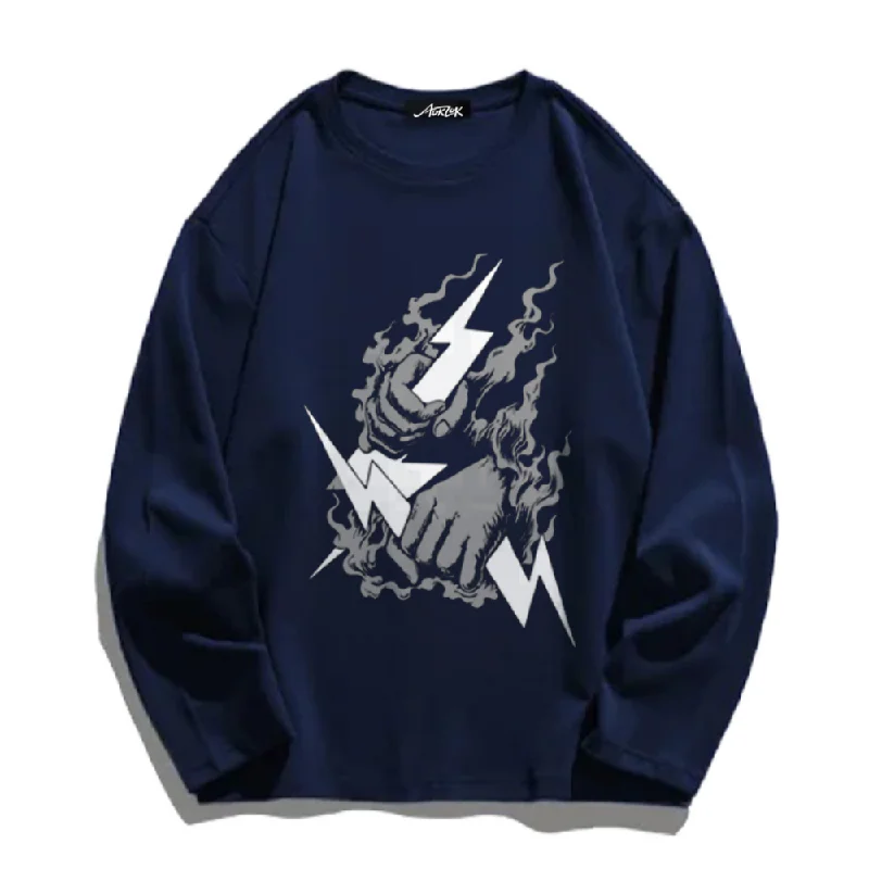 Vintage Lightning Long Sleeve Shirt