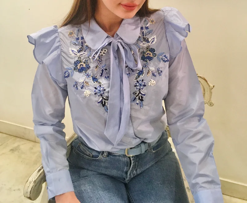 Leaves of Grass, New York Belle Fleur Blouse