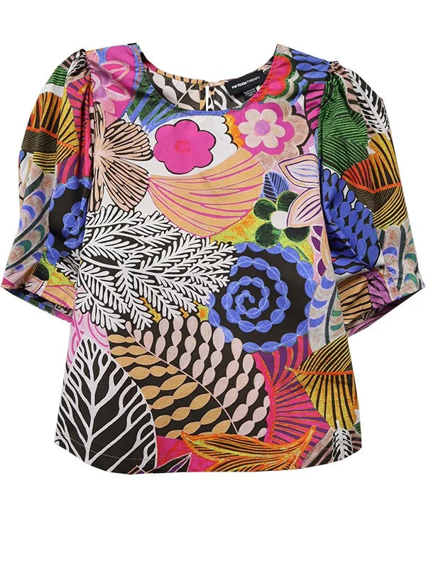 Fifteen Twenty Poof Blouse - PRINT