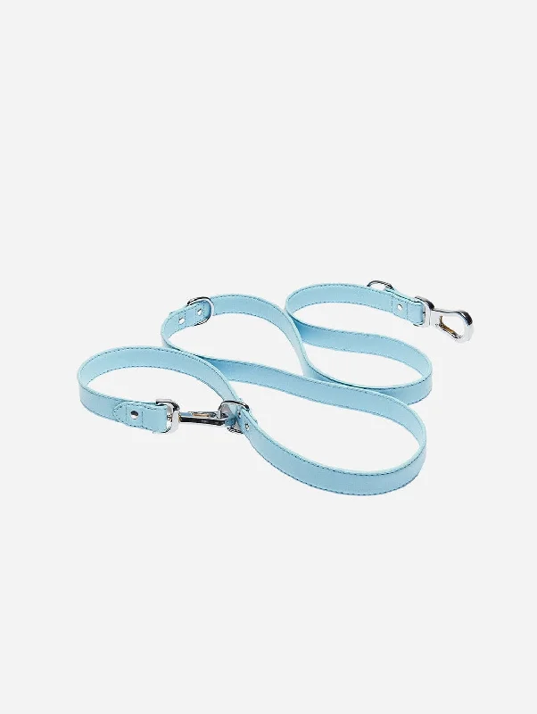 Versatile Vegan Leather Lead | Coastal Blue