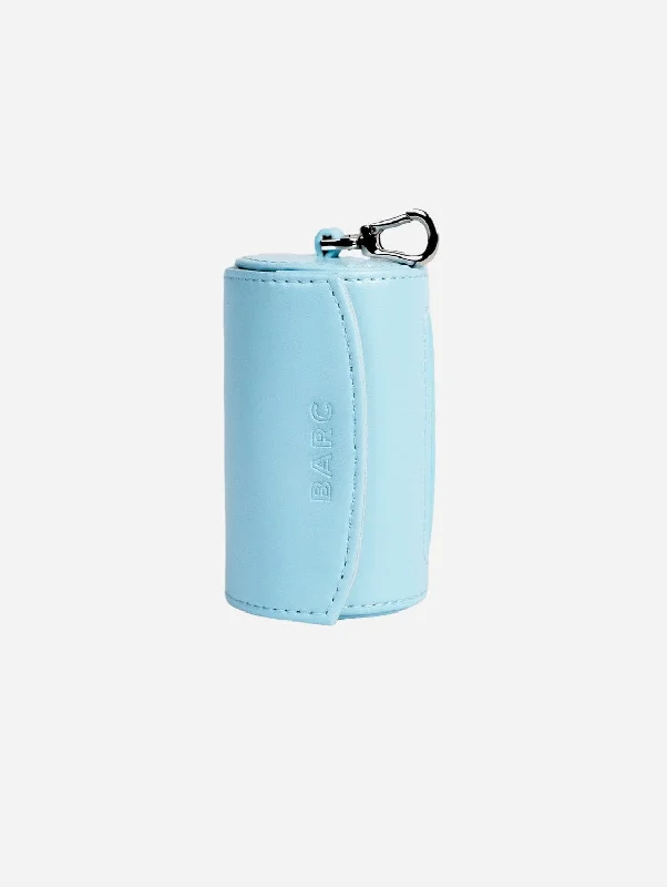 Vegan Leather Waste Bag Holder | Coastal Blue