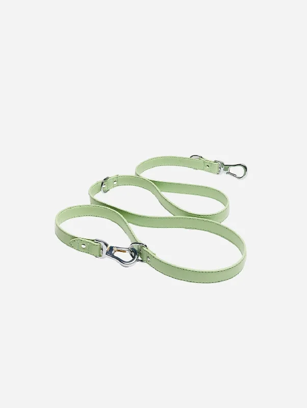 Versatile Vegan Leather Lead | Lush Green