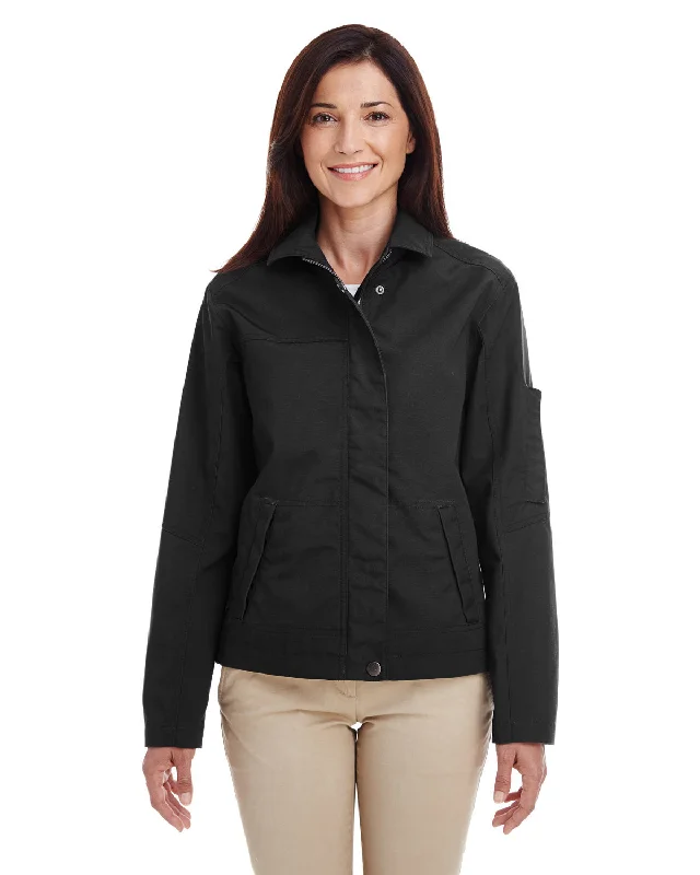 Harriton Ladies' Auxiliary Canvas Work Jacket M705W