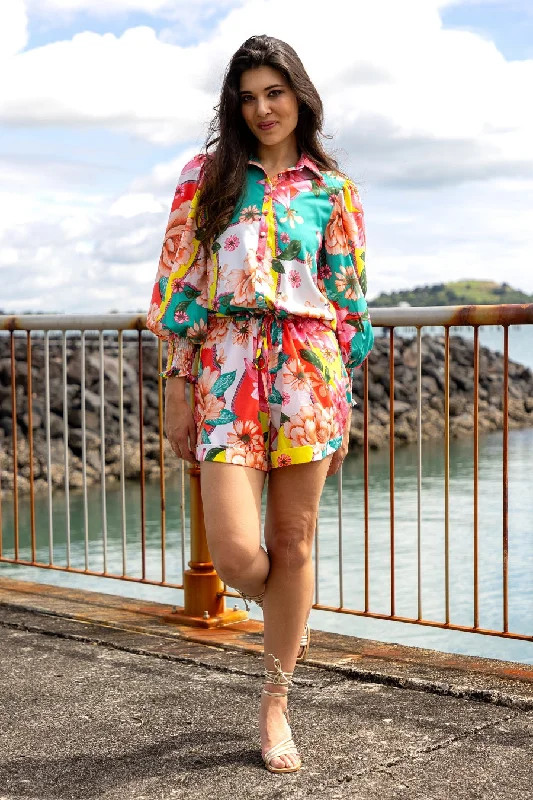 Ashley Playsuit Tropical