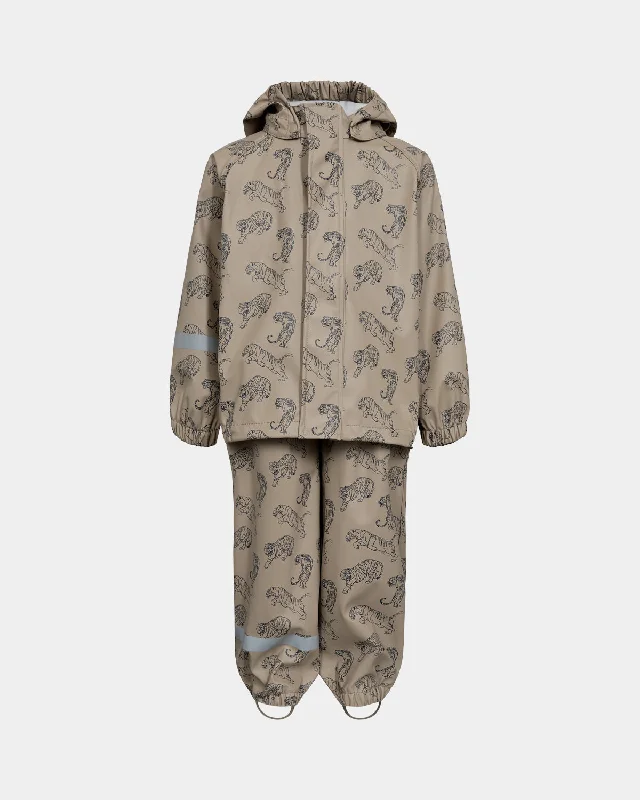 SimonSK Rain Suit - Taupe