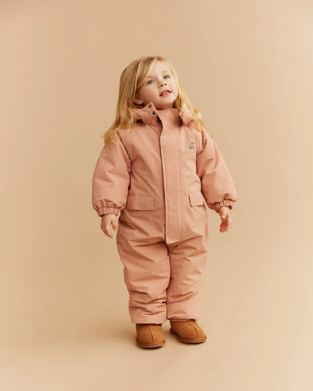 ERINSK SNOW SUIT - Rosy brown