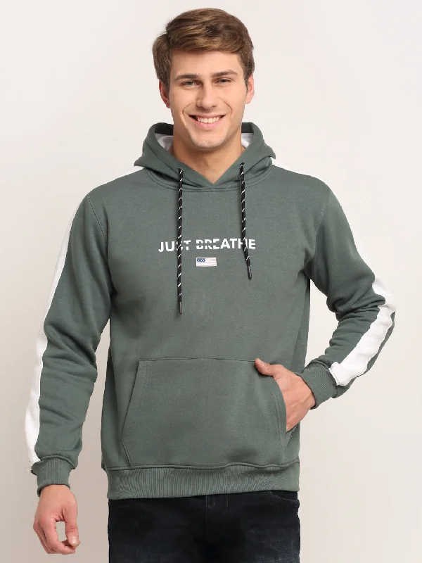 Green Sweatshirt for Men's