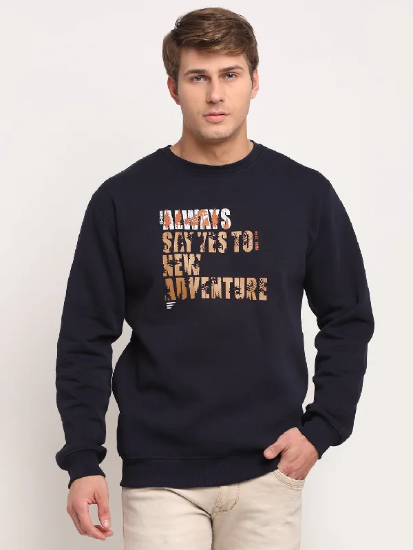 Navy Sweatshirt for Men's