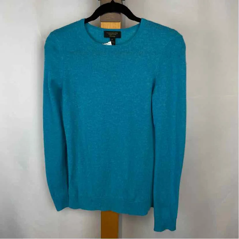 Charter Club Women's Size XS Blue Solid Sweater