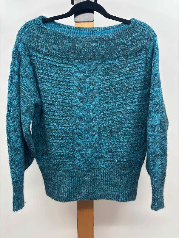 Sleeping on Snow Women's Size M Teal Heathered Sweater