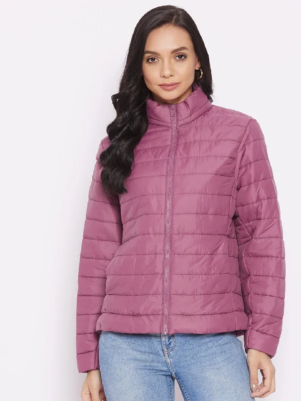 Dark Pink Women's Jacket