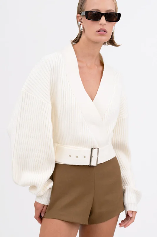 SHILOH BELTED SWEATER