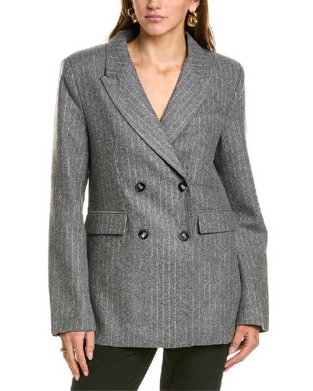 Sophie Rue Roen Wool-Blend Suit Jacket