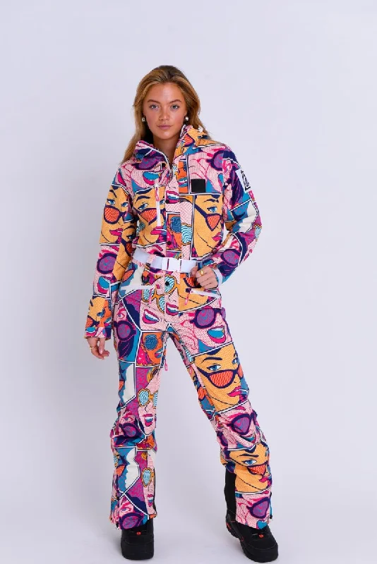 Comic Book Candy Ski Suit - Women's