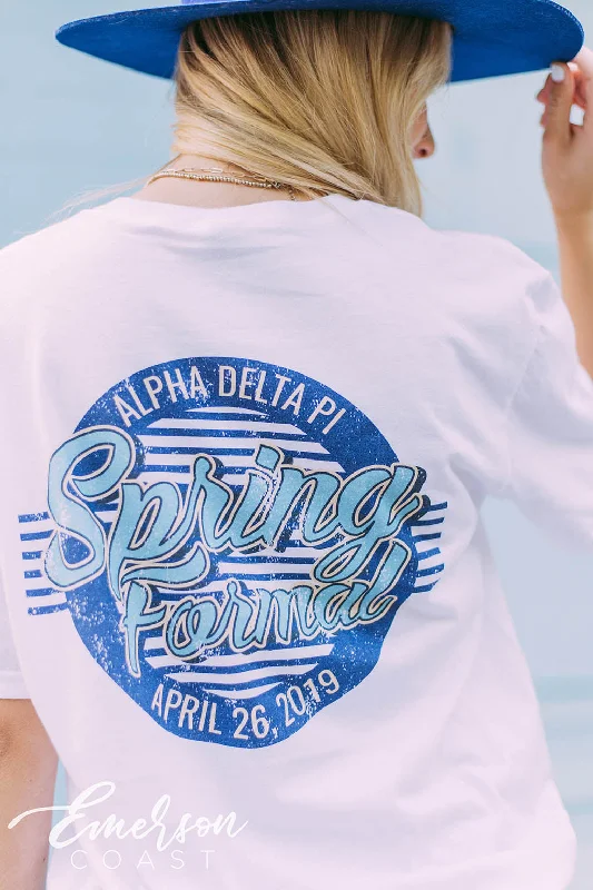 Alpha Delta Pi Spring Formal Tee