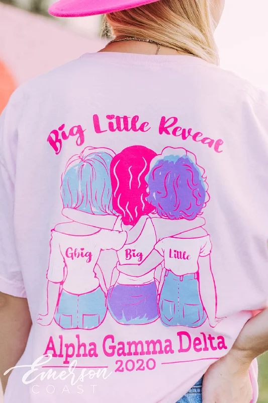 Alpha Gam Big Little Reveal Tee