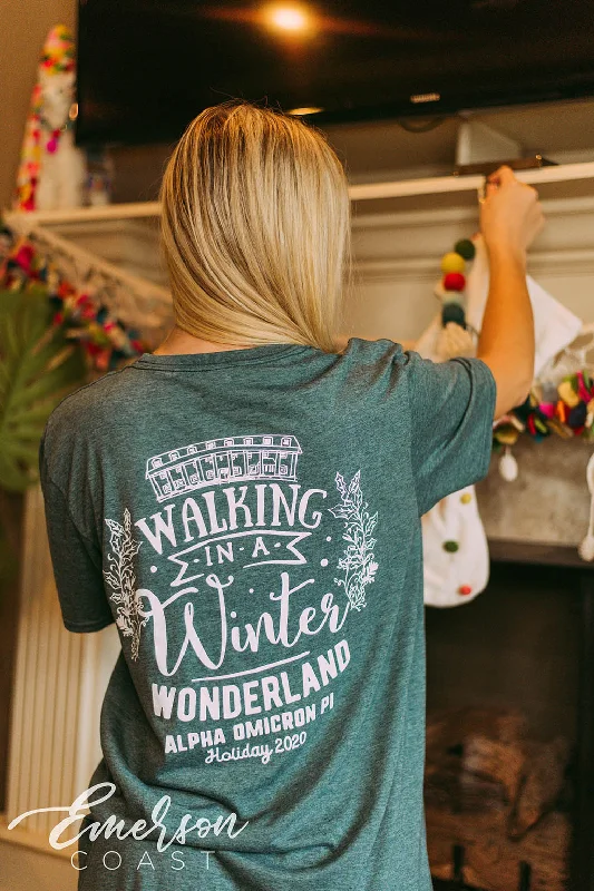 Alpha Omicron Pi Holiday Tee