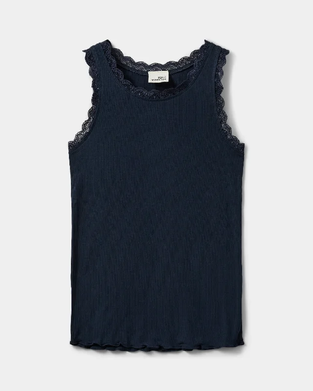 SGASTRIDSY TOP - Navy Blue