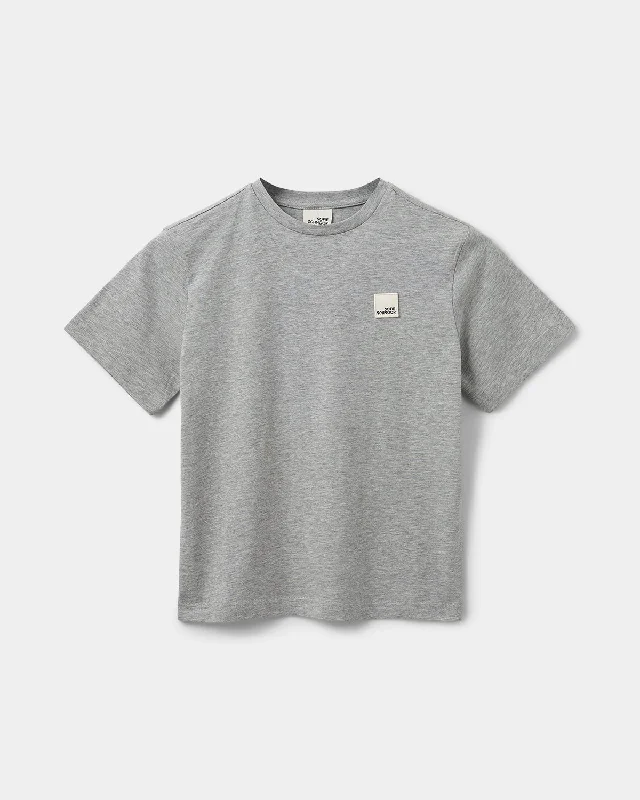 VERASY T-SHIRT - Grey melange