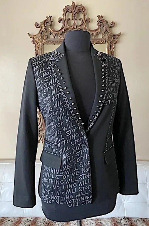 NOTHING WILL STOP ME, Size 6 Womens Suit Jacket