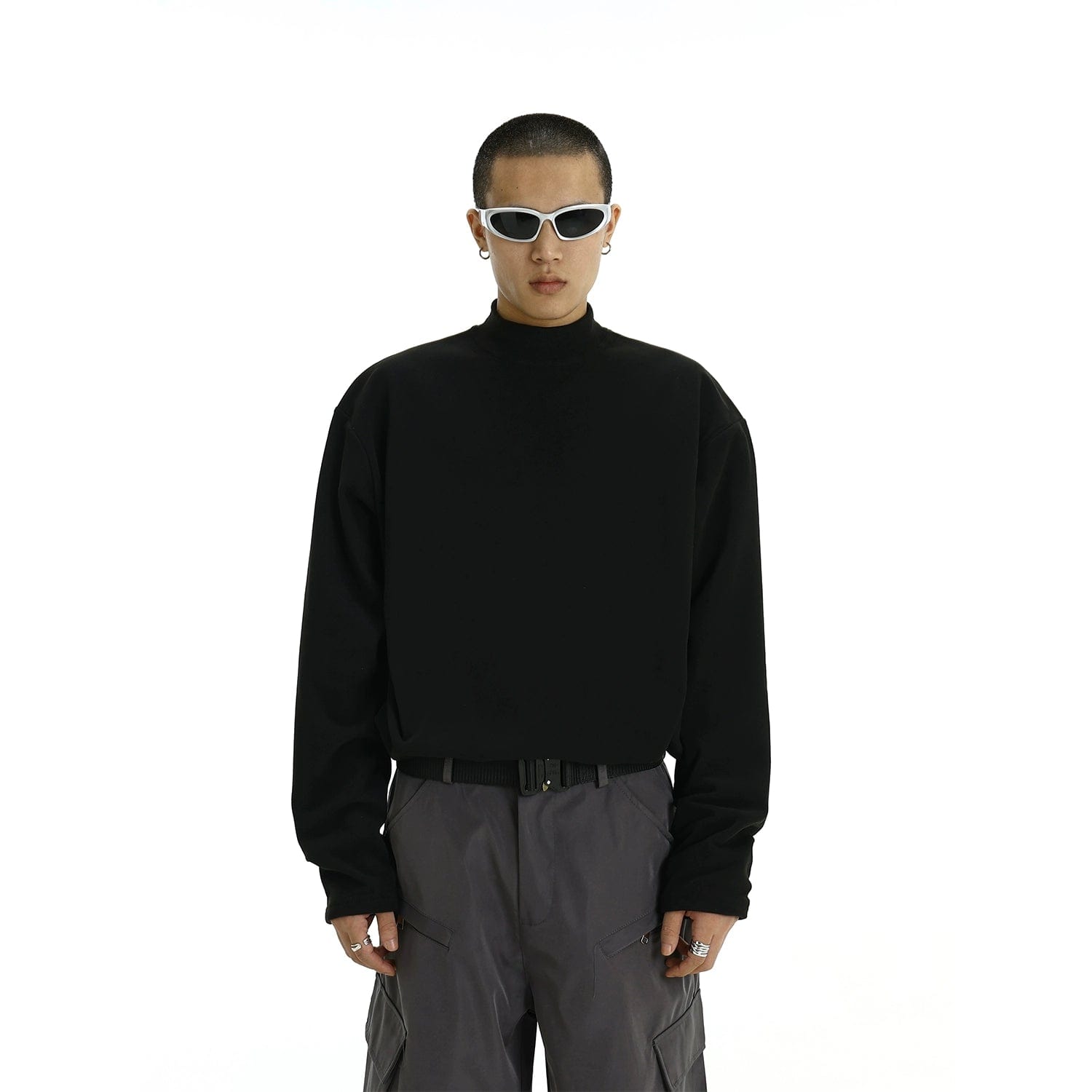 RT No. 10821 MOCK NECK LONGSLEEVE