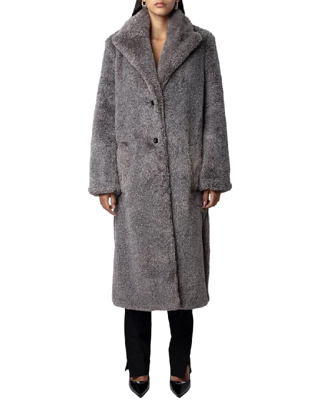 Zadig & Voltaire Monacoco Ff Coat