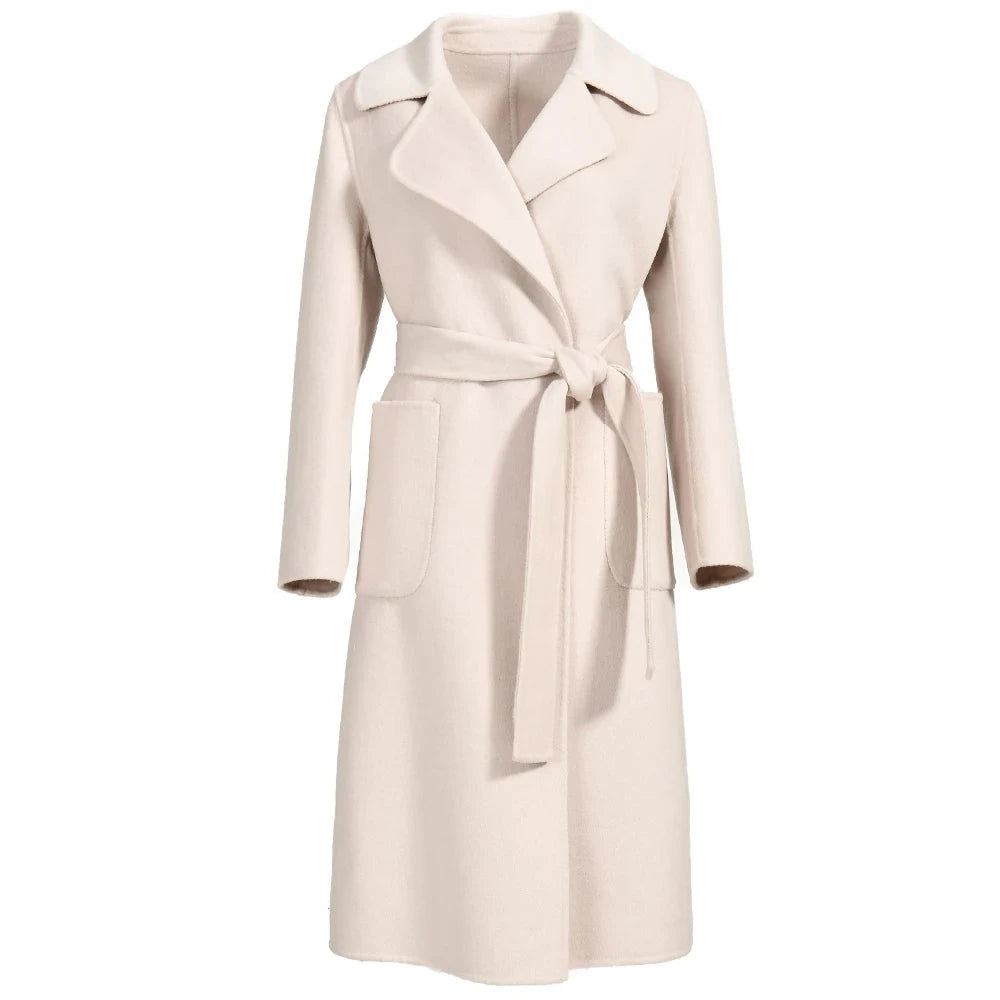 Cashmere Blend Wool Coat