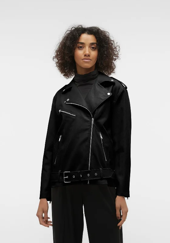 Vero Moda Ramon Paula Coated Jacket, Black